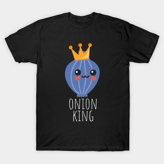 Onion King Cute T-Shirt by DesignArchitect